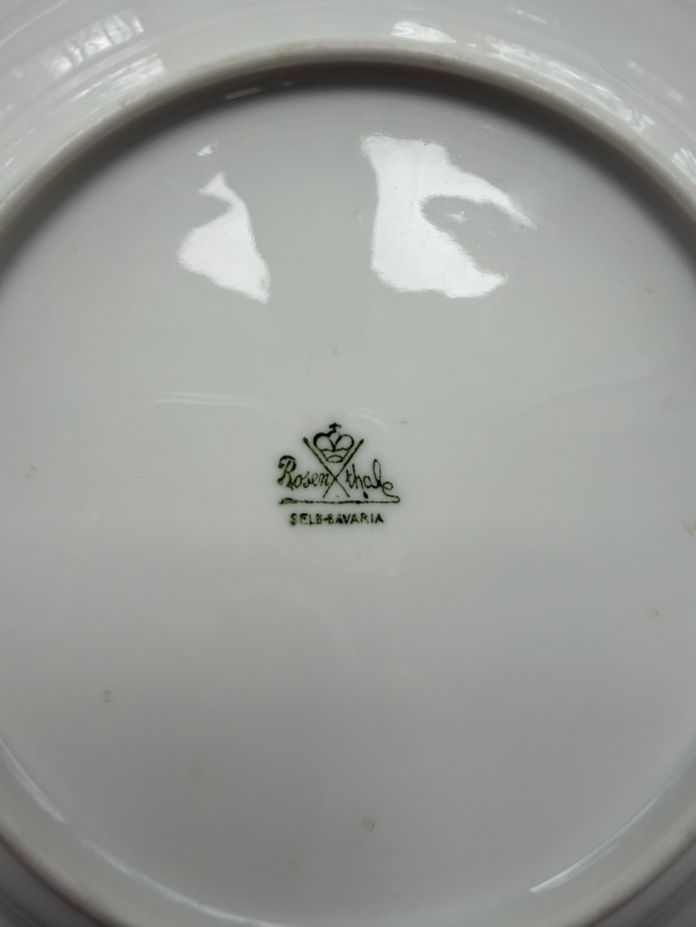 vintage porcelain dishes (set of 2) - Picture 6 of 7